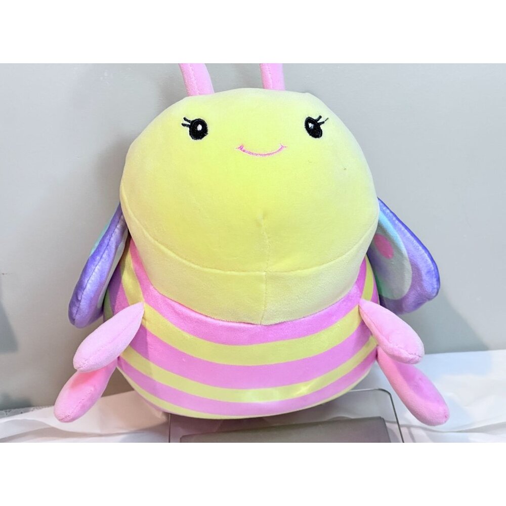 Kaisiyang Pastel Butterfly 12" Plush Soft Toy Spring Easter Basket Plushie Gift